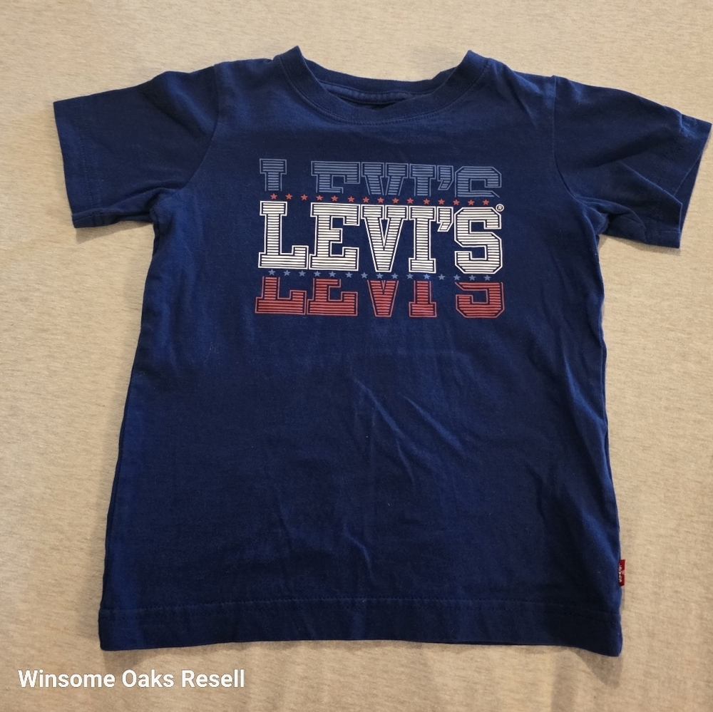Levi's Kids Blue Graphic T-Shirt